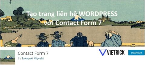 Tạo trang liên hệ wordpress với contact form 7