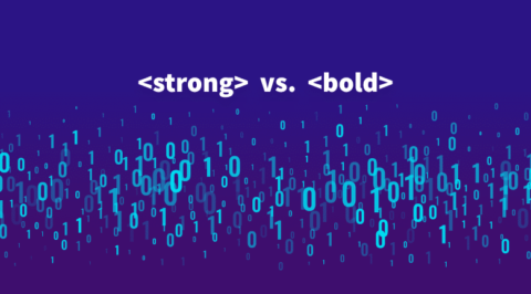 Sự khác nhau giữa thẻ strong và thẻ b (bold)