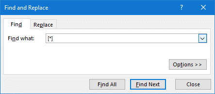 Find and Replace Excel